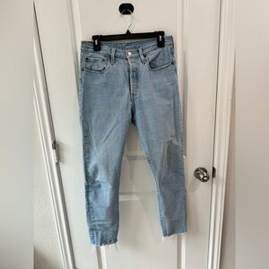 Levi’s - 501 S Skinny High Rise Size W28/L28